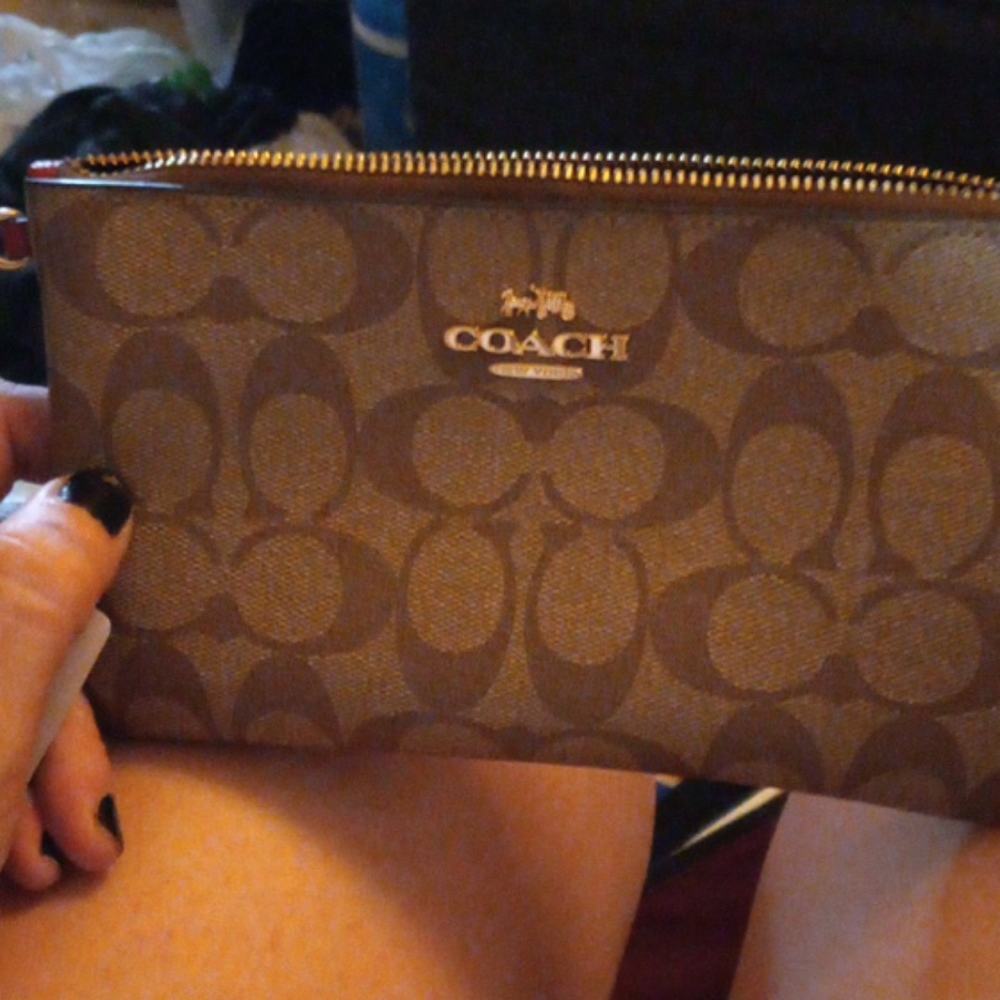 Coach wristlet